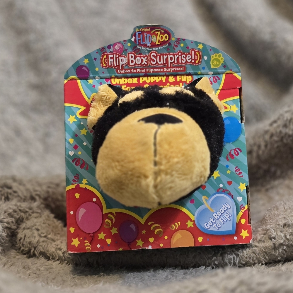 Flipazoo Red Puppy Flip Box Surprise Unbox and Flip for a Surprise Includes...
